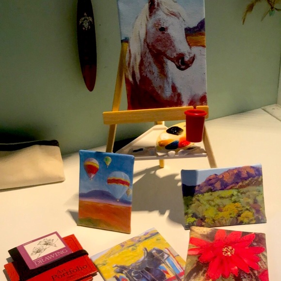 AMERICAN GIRL SAIGE’S PAINT SET - Picture 1 of 13